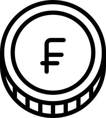 Bozuk para. Web simgesi basit illüstrasyon