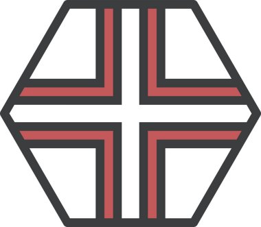 Letonya ülke bayrağı, vektör illüstrasyonu 