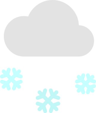 Bulut. Web simgesi basit illüstrasyon