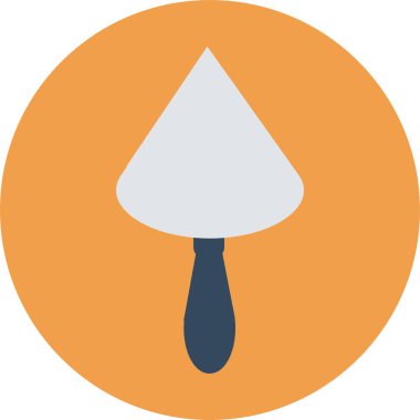 Trowel simge vektör illüstrasyonu