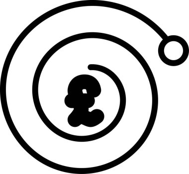 Çak. Web simgesi vektör illüstrasyonu