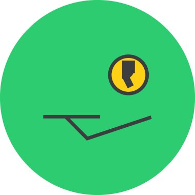 Rupi para birimi web simgesi, basit vektör illüstrasyonu 