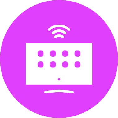 wifi web simgesi, basit vektör illüstrasyonu