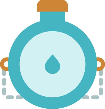 su Ağı simgesi basit illüstrasyon