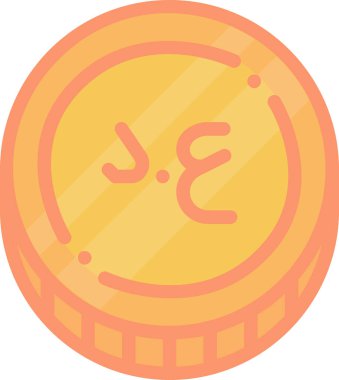 bitcoin. Web simgesi basit illüstrasyon