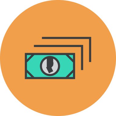 Rupi para birimi web simgesi, basit vektör illüstrasyonu 