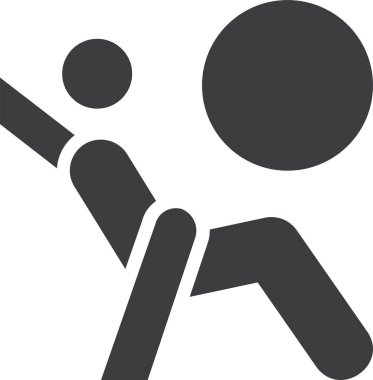 hokey ikonu vektör illüstrasyonu