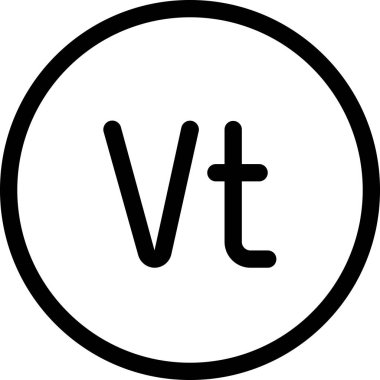 Bir b simgesinin vektör illüstrasyonu