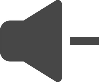 hacim web simgesi vektör illüstrasyonu