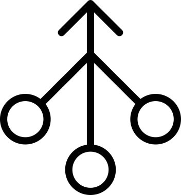 Paylaş. Web simgesi basit illüstrasyon