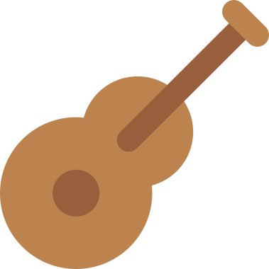 Gitar. Web simgesi basit tasarım
