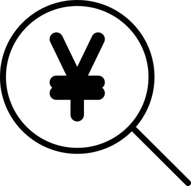 arama web simgesi, basit vektör illüstrasyonu