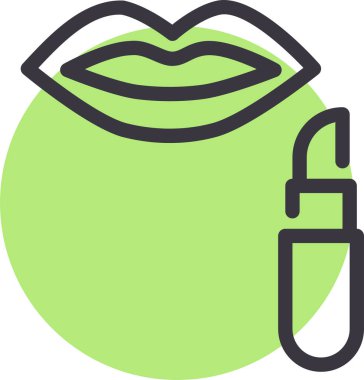 Güzel bir kadının vektör çizimi