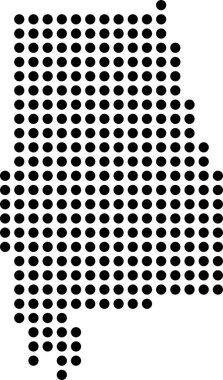 Noktalı soyut arkaplan