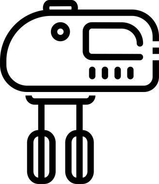 Mutfak. Web simgesi basit illüstrasyon