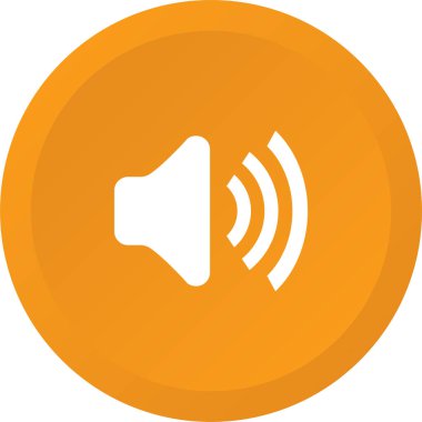 hacim web simgesi vektör illüstrasyonu