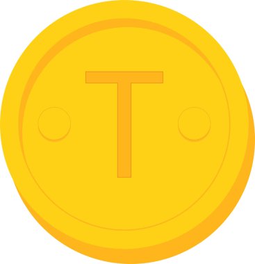 Altın sikke simgesinin çizimi