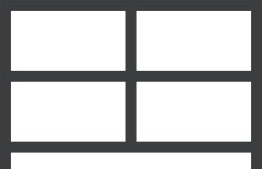 Çekmecede. Web simgesi basit illüstrasyon