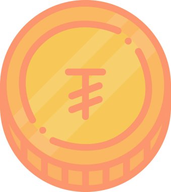 bitcoin. Web simgesi basit illüstrasyon