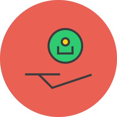 Kişisel sigorta, hayat sigortası basit bir çizim.