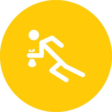 Robber Web simgesi, vektör illüstrasyonunu basitleştir