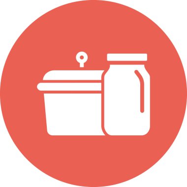 Gıda simgesinin vektör illüstrasyonu