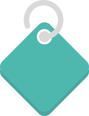 Etiket. Web simgesi basit illüstrasyon 