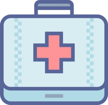 İlk yardım çantası. Basit tasarım
