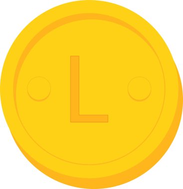 Saat web simgesi, basit vektör illüstrasyonu