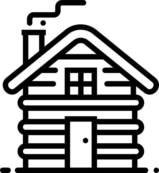 House Web Icon Simple Illustration — Stock Vector
