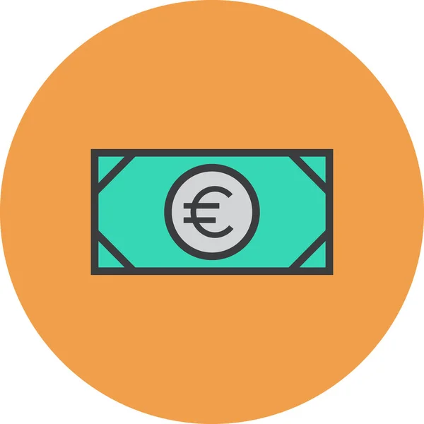 Finanzas Negocio Icono Web Ilustración Vectorial Simple — Vector de stock