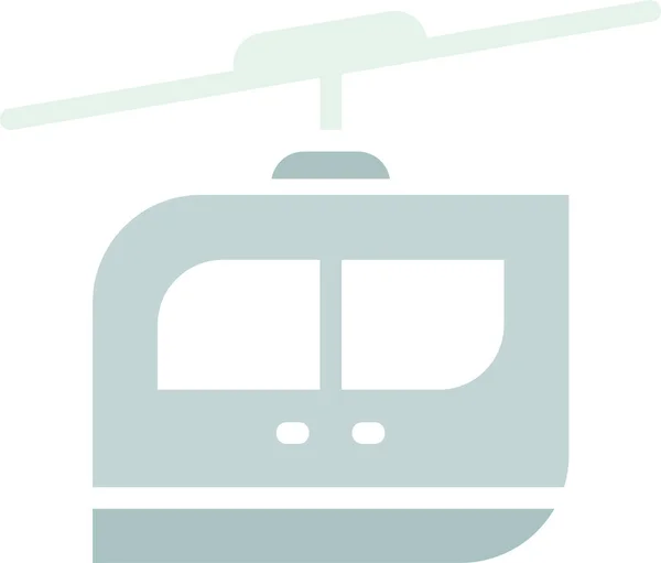 Train Icône Web Design Simple — Image vectorielle