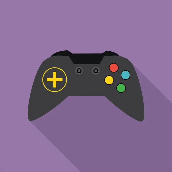 Consola Videojuegos Diseño Simple — Vector de stock