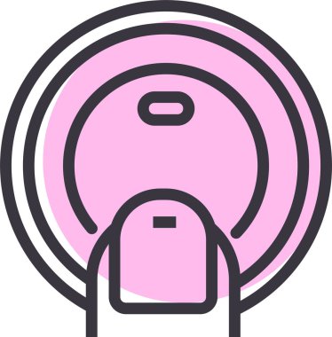 Miğfer. Web simgesi basit illüstrasyon