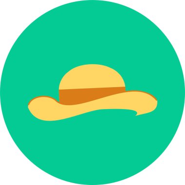 Şapka ikonu. vektör illüstrasyonu