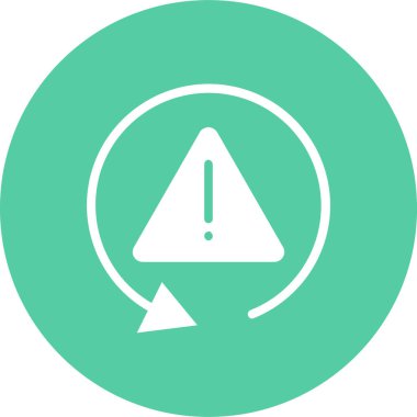 uyarı simgesi vektörü 