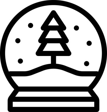 Yılbaşı ağacı. Basit tasarım