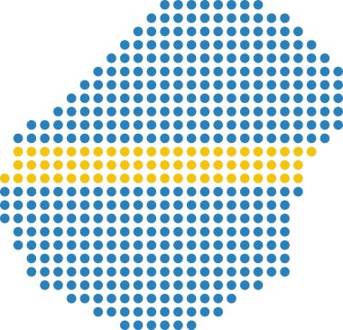 Çemberli soyut vektör arkaplanı