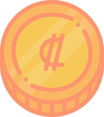 bitcoin. Web simgesi basit illüstrasyon