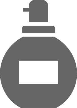 Parfüm web simgesi basit illüstrasyon