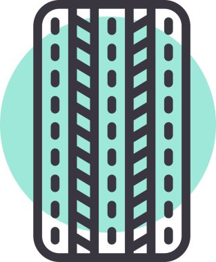 Bina. Web simgesi basit illüstrasyon