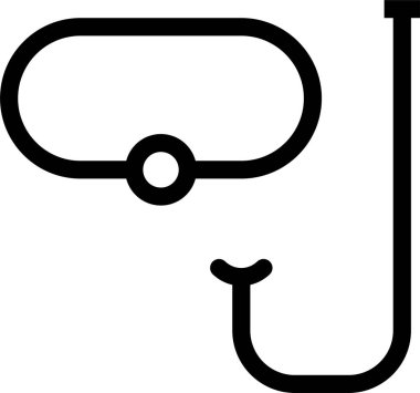 Güneş gözlüğü ikonu. vektör illüstrasyonu  