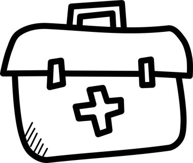 Bir belge dosya simgesinin vektör illüstrasyonu 