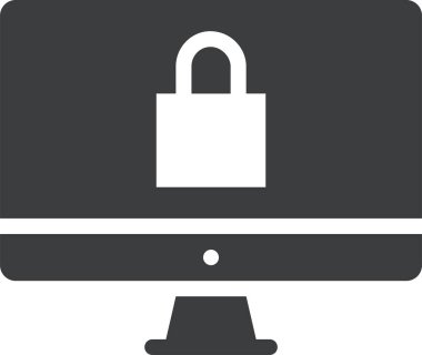 bilgisayar web simgesi, basit illüstrasyon