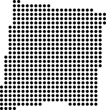 Soyut yarım tonlu noktalar. vektör illüstrasyonu