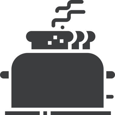 ekmek Ağı simgesi basit illüstrasyon