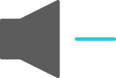 hacim web simgesi vektör illüstrasyonu