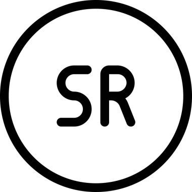 Rupi para birimi web simgesi, basit vektör illüstrasyonu 