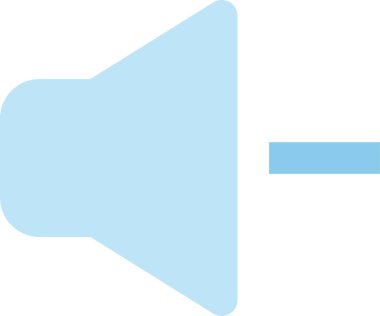 Hacim simgesinin vektör illüstrasyonu