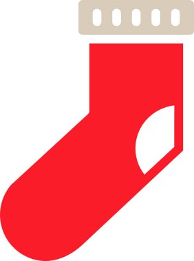 çorap web simgesi basit illüstrasyon 